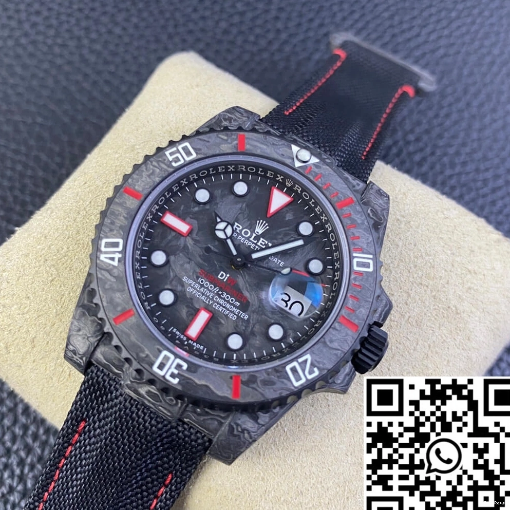 Factory Rolex Velcro Nylon DIW Strap VS Submariner 0823